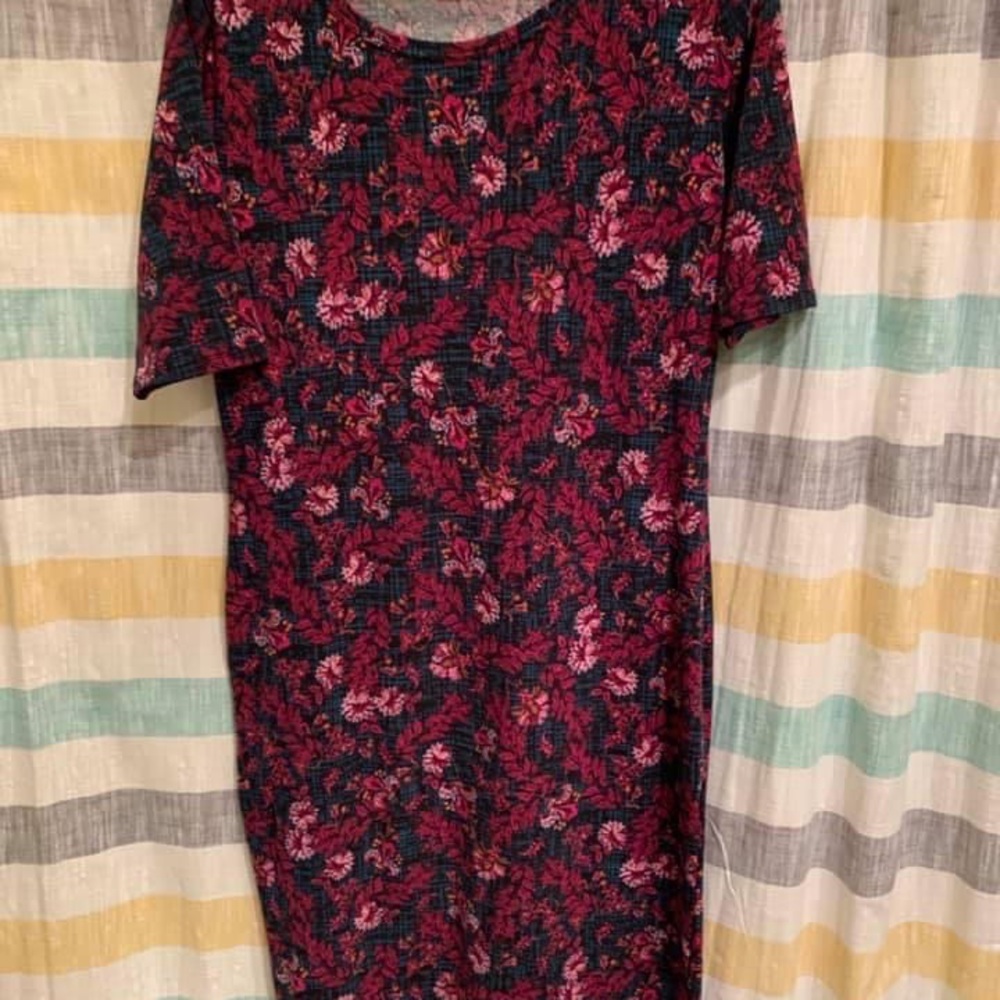 NWOT Lularoe Julia Dress Large